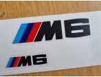 BMW M6 Brake Decals