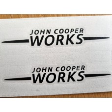 Mini JCW Brake Caliper Decals MONO