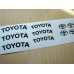 Toyota Brake Decals