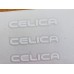 Toyota Celica GT4 Brake Decals