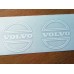 Volvo Classic Wheel Cap Decals